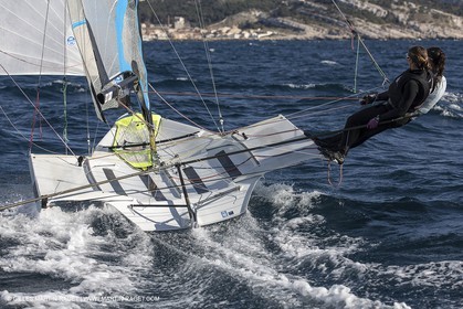 21 03 2013 - Marseille (FRA,13) - Essai du 49er FX