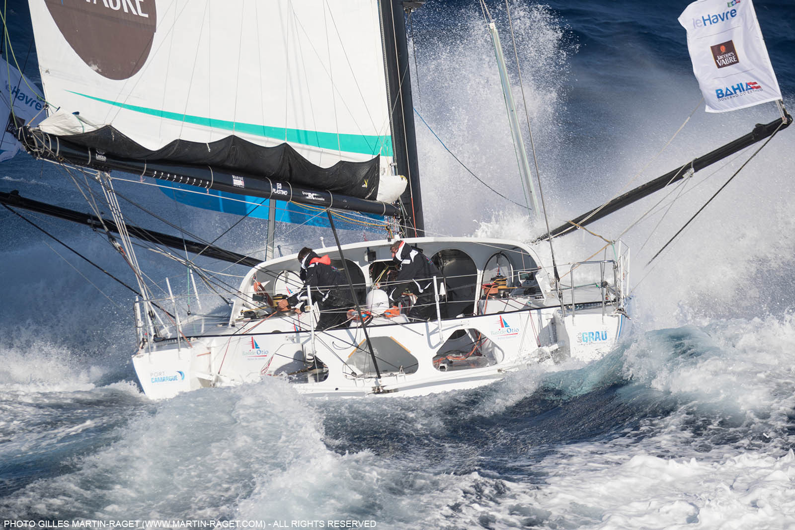 13 07 2017, Port Camargue (FRA,30), Transat Jacques Vabre 2017, Bastide Otio (Kito de Pavant, Yannick Bestaven), offshore trainings