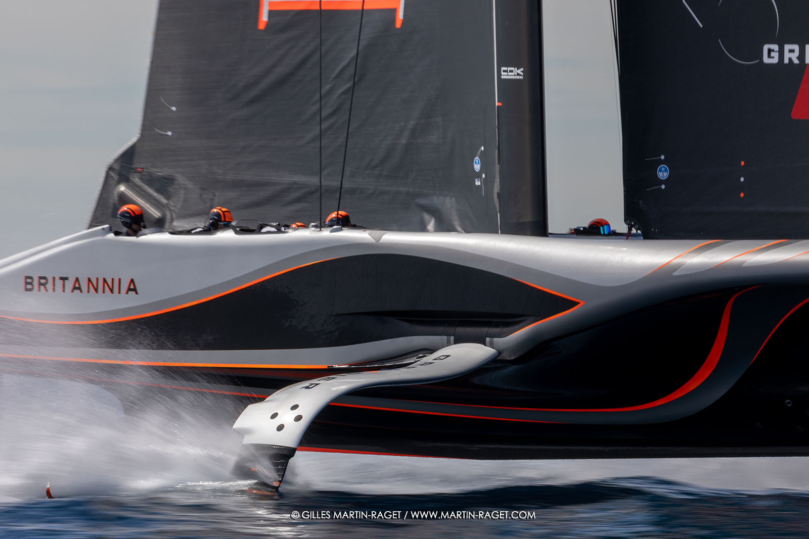 16 09 2024, Barcelona (ESP), 37th America's Cup, Louis Vuitton Cup Semi-final, Race Day 3