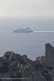 14 01 2012 - Marseille (FRA,13) - La Meridionale shipping company - the Piana off Marseille and the Calanques