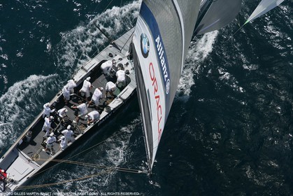 09 05 2007-Valencia (Spain)- 32nd America's Cup - Louis Vuitton Cup - RR2 - Day 11 - BMW ORACLE Racing