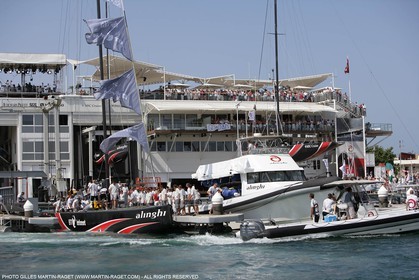 23 06 2007-Valencia (Spain)- 32nd America's Cup - Final Match - Day 1