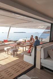 30 08 2018, Porto Vecchio (FRA, South Corsica) Chantier Fountaine-Pajot, Alegria 67