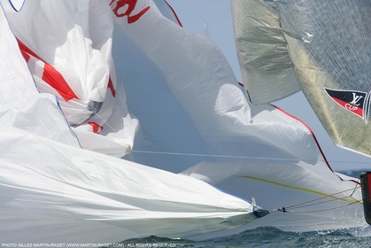 02 06 2007-Valencia (Spain)- 32nd America's Cup - Louis Vuitton Cup Final - Day 2