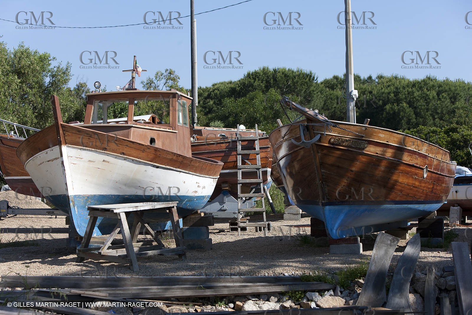 19 05 2010 - La Maddalena (ITA, Sardinia) - Carrano boatyard and Passo della Moneta Marina
