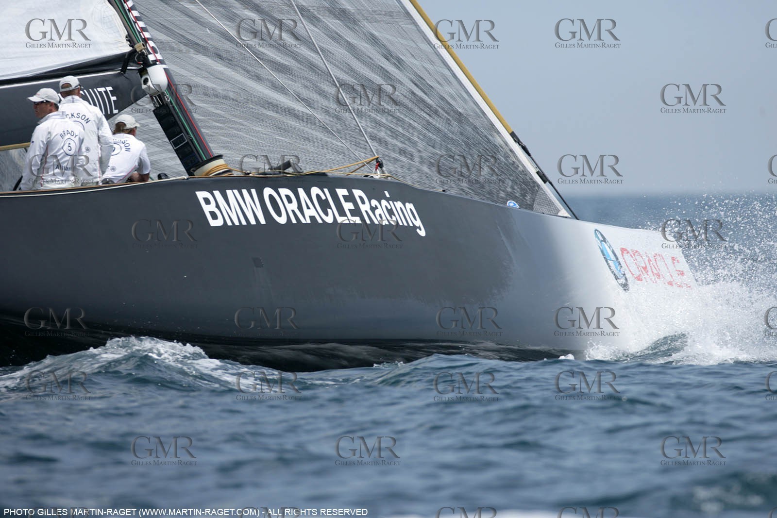 16 05 2007-Valencia (Spain)- 32nd America's Cup - Louis Vuitton Cup - Semi-final - Day 3 - BMW ORACLE racing