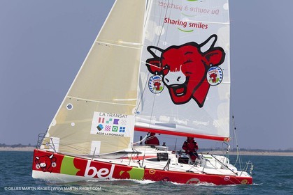 13 03 2010 - La Grande Motte   Port Camargue (FRA) - Groupe Bel - Entraînement Kito de Pavant   Sébastien Audigane en vue de la Transat AG2R 2010