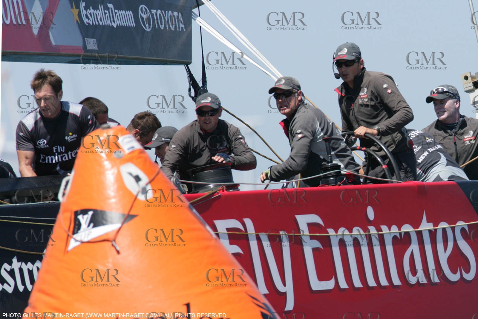 02 06 2007-Valencia (Spain)- 32nd America's Cup - Louis Vuitton Cup Final - Day 2