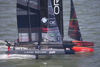 28 08 2015, Göthenburg, (SWE), 35th America's Cup, Louis Vuitton America's Cup World Series Göthenburg 2015, Training Day