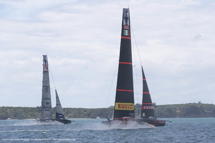 08 12 2020 - Auckland (NZL) - 36th America's Cup - Practice Sessions - Day 1