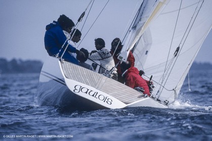Sailing, Classic Yachts, 8 m JI, Cannes régates Royales, Gaulois