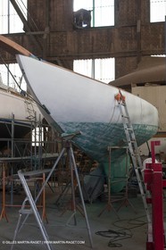 13 03 2010 - La Ciotat (FRA,13) - Oriole - Annual maintenance at  Charpentiers Réunis boatyard