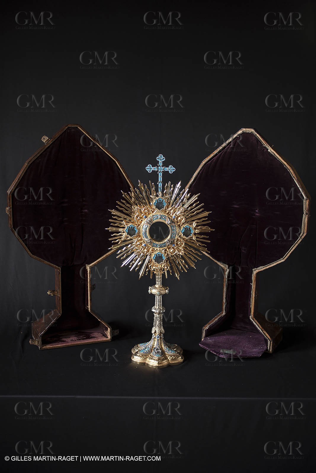 04 02 2013 - Marseille(FRA,13), Notre Dame de la Garde,liturgical silverware