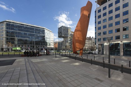 22 01 2013, Marseille, Fra, 13, Marseille Provence 2013, Capitale Européenne de la Culture, Euroméditerranée, Blvd de Dunkerque