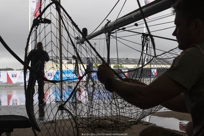 27 08 2015, Göthenburg, (SWE), 35th America's Cup, Louis Vuitton America's Cup World Series Göthenburg 2015, Tech Day,