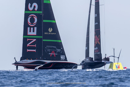 16 09 2024, Barcelona (ESP), 37th America's Cup, Louis Vuitton Cup Semi-final, Race Day 3