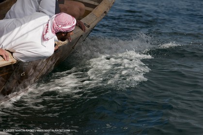20 11 2010 - Dubai (UAE) - Dubai Louis Vuitton Trophy - Courses de boutres traditionnels pour les équipes engagées