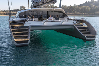 16 02 2019, Porquerolles (FRA,83), Gunboat 68 sail testing  3