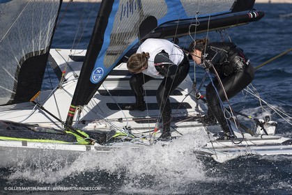 21 03 2013 - Marseille (FRA,13) - Essai du 49er FX