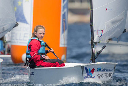 14 04 2016, Marseille (FRA,13), SNIM Dériveurs, Coupe Internationale de Printemps Optimist, Day 4