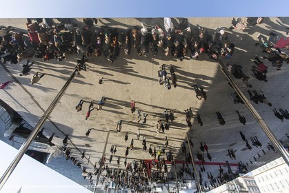02 02 2013,  Marseille, FRA, 13, Inauguration de l'ombrière et du Vieux Port semi-piétonnier