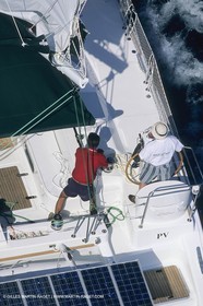 Voile, Croisière, Personnages