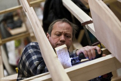 18 01 2012 - Marseille (FRA,13) - Construction d'Alcyon au chantier Carènes