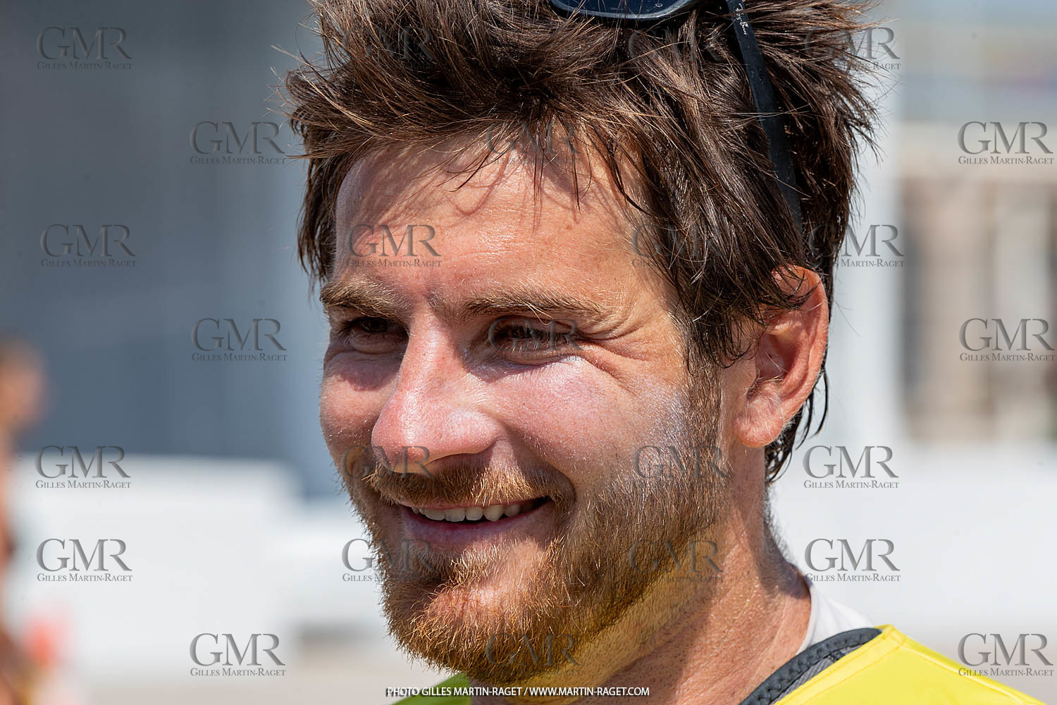 16 07 2023, Marseille, (FRA), Paris 2024 Olympic Games 2024 Sailing Test Event, Day 8, Medal race IQ Foil Men, Thomas Goyard (FRA)