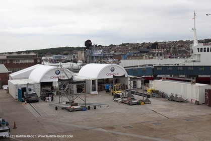 02 08 2010 - Cowes (UK, IOW) -  The 1851 Cup -  BMW ORACLE Racing - Training Day