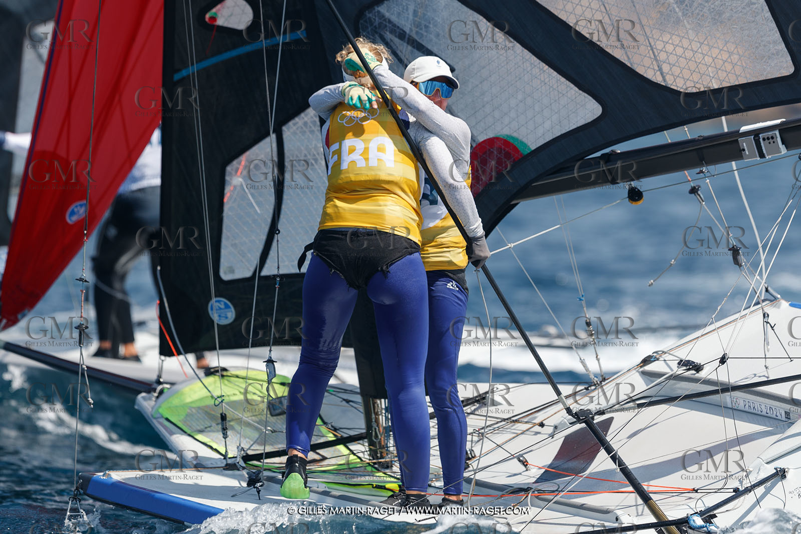 02 08 2024, Marseille (FRA), Paris 2024 Olympic Games, Sailing, Race Day 5,