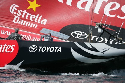 14 05 2007-Valencia (Spain)- 32nd America's Cup - Louis Vuitton Cup - Semi-final - Day 1 - BMW ORACLE racing