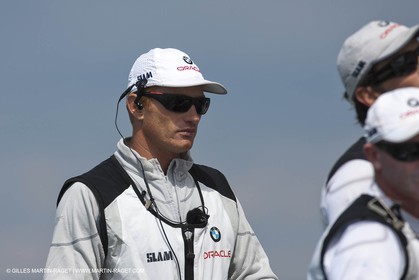 02 08 2010 - Cowes (UK, IOW) - The 1851 Cup -  BMW ORACLE Racing - Training Day.