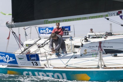 27 03 08- La Grande Motte- (FRA,34) Transat AG2R 2008- Jean-Paul Mouren- Laurent Pellecuer