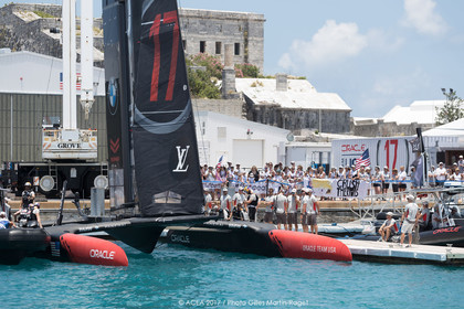17 06 2017 - Bermuda (BDA) - 35th America's Cup 2017 - 35th America's Cup Match Presented by Louis Vuitton, Race day 1