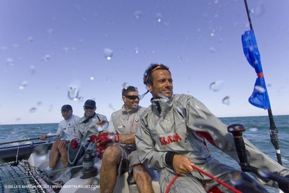 20 05 2008 - Valencia (ESP) - 33rd America's Cup - BMW ORACLE Racing - X40 in house racing