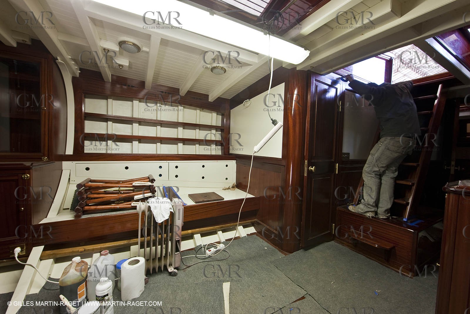 13 03 2010 - La Ciotat (FRA,13) - Mariska - finitions au Charpentiers Réunis