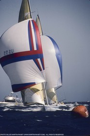 Sailing, Yacht Racing, 26th America's Cup Fremantle 1987, Stars and Stripes