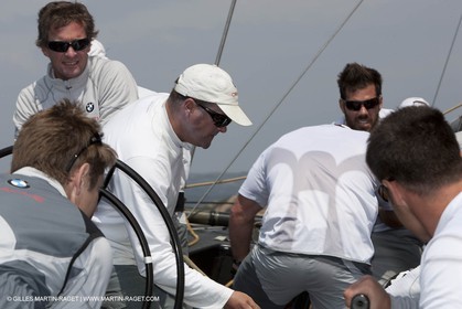 19 05 2010 - La Maddalena (ITA, Sardinia) Louis Vuitton Trophy - BMW ORACLE Racing - Training