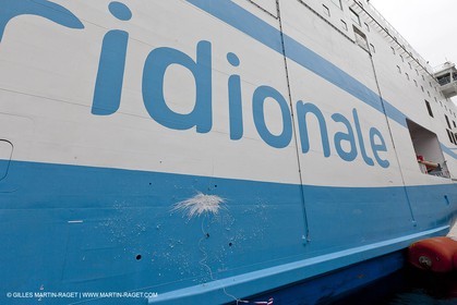 01-31-12   Marseilles (FRA,13) Bastia (FRA,Corsica)   Launching cruising trip and Christening ceremony of PIANA, last ferry ship from La Meridionale