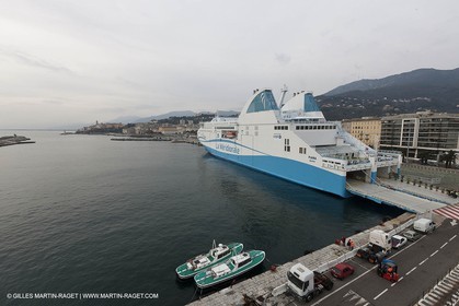 01-31-12   Marseilles (FRA,13) Bastia (FRA,Corsica)   Launching cruising trip and Christening ceremony of PIANA, last ferry ship from La Meridionale