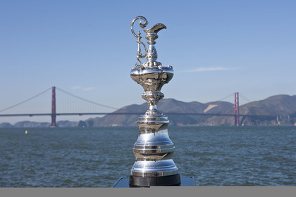 04 01 2011 - San Francisco (USA, CA) - 34th America's Cup - The America's Cup in San Francisco - Golden Gate Bridge