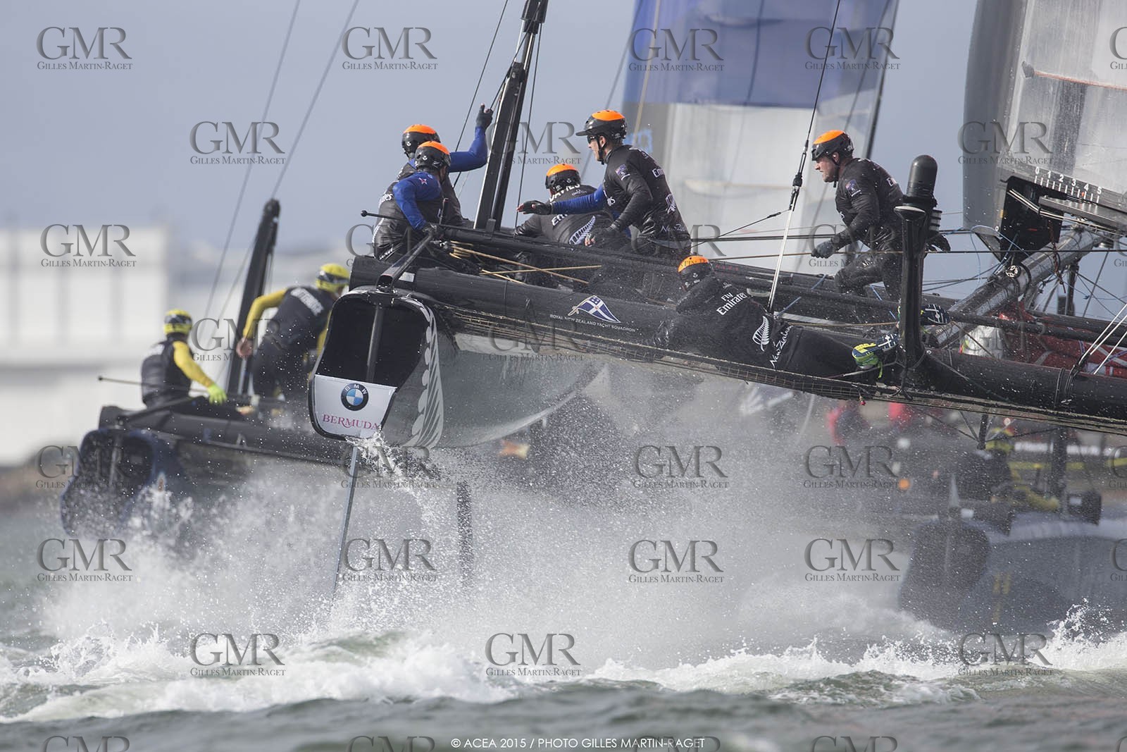 27 08 2015, Göthenburg, (SWE), 35th America's Cup, Louis Vuitton America's Cup World Series Göthenburg 2015, Tech Day,