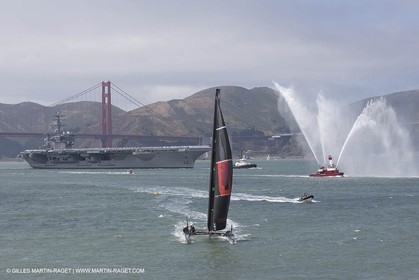 27 05 2012 - San Francisco (USA,CA) - 34th Americas's Cup - America's Cup celebrates the Golden Gate Bridge 75th Anniversary