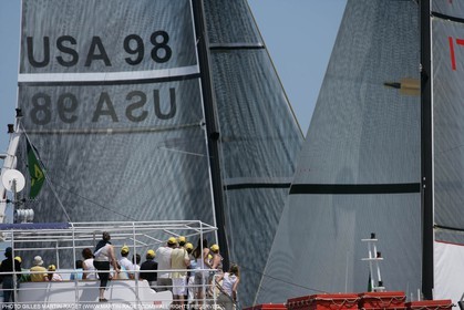 14 05 2007-Valencia (Spain)- 32nd America's Cup - Louis Vuitton Cup - Semi-final - Day 1 - BMW ORACLE racing