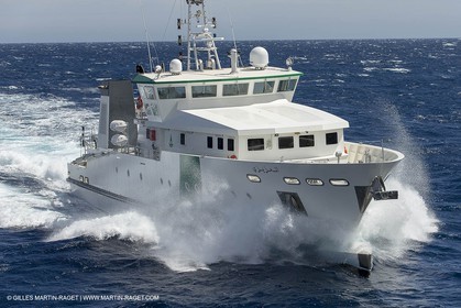 Al Azizi -  H2X boatyard - Oceanographjic research ship - Sea trials off La Ciotat (FRA,13) - 29 07 2014