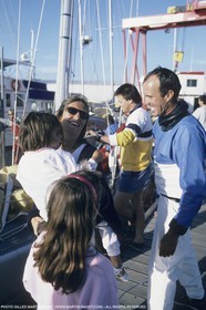 Sailing, Yacht Racing, America's Cup XVII, Fremantle (AUS,WA), 1987, French Kiss