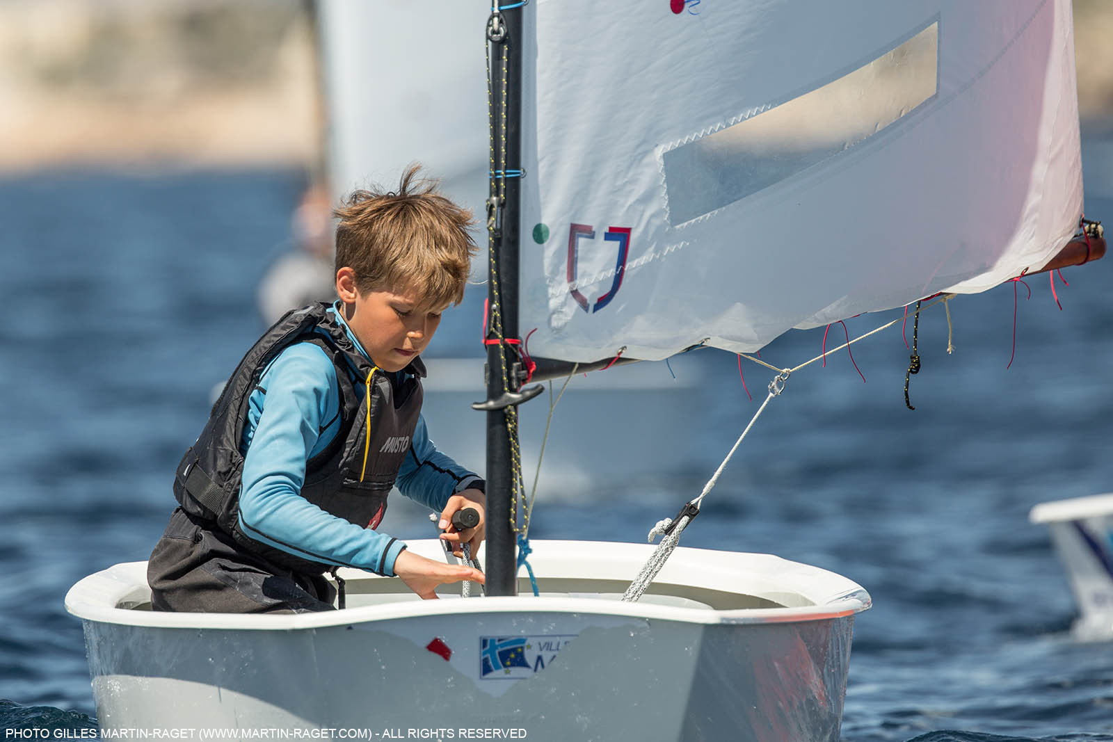 14 04 2016, Marseille (FRA,13), SNIM Dériveurs, Coupe Internationale de Printemps Optimist, Day 4
