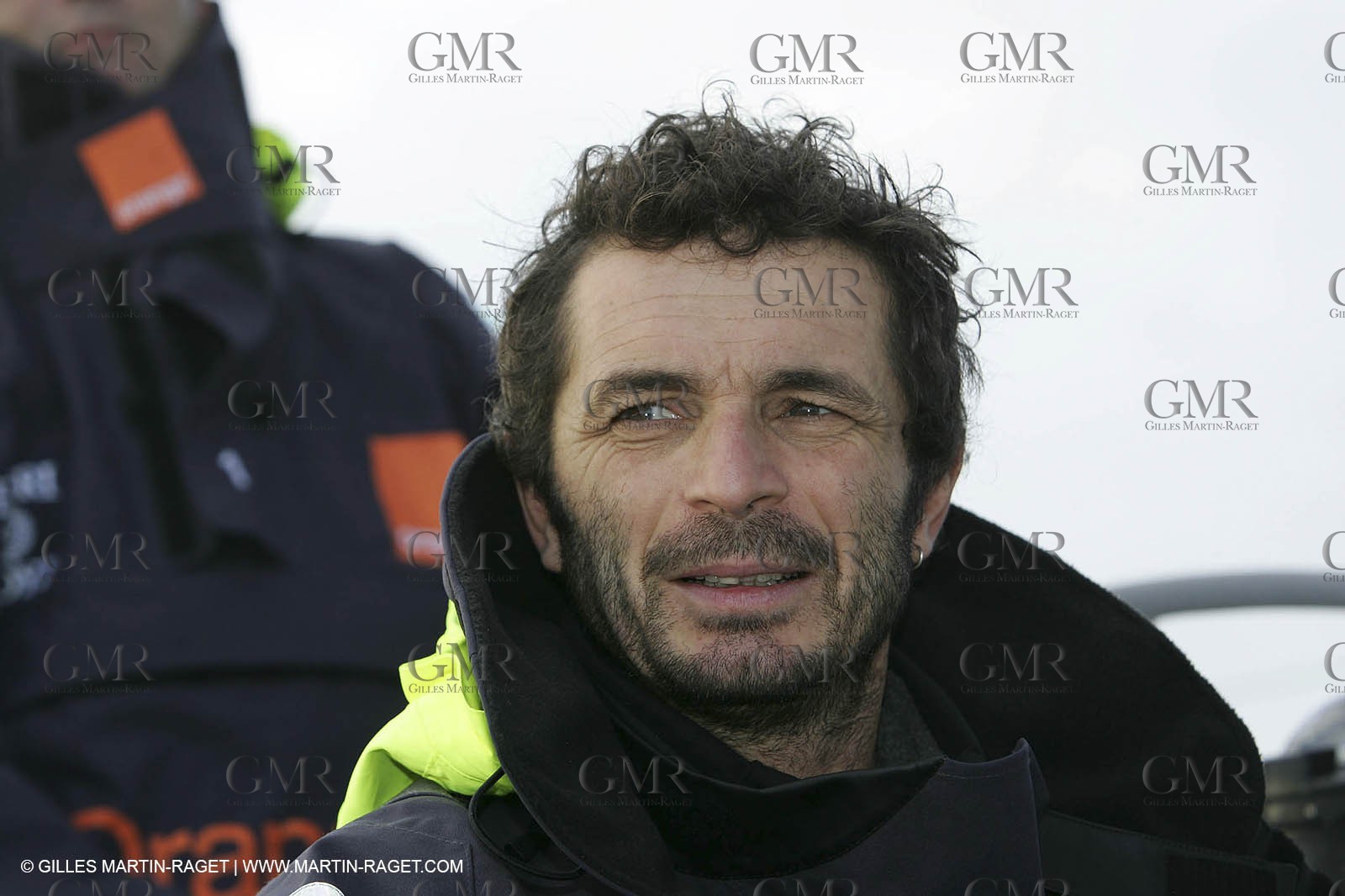 Orange II  - 2005 Jules Verne Trophy - Training in Bay of Biscay -Yves le Blévec-