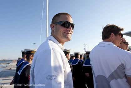 19 05 2010 - La Maddalena (ITA, Sardinia) Louis Vuitton Trophy - BMW ORACLE Racing - Training