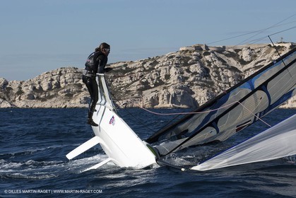 21 03 2013 - Marseille (FRA,13) - Essai du 49er FX